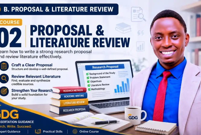 B. Proposal & Literature Review