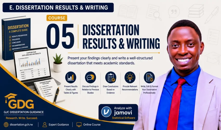 E. Dissertation Results & Writing